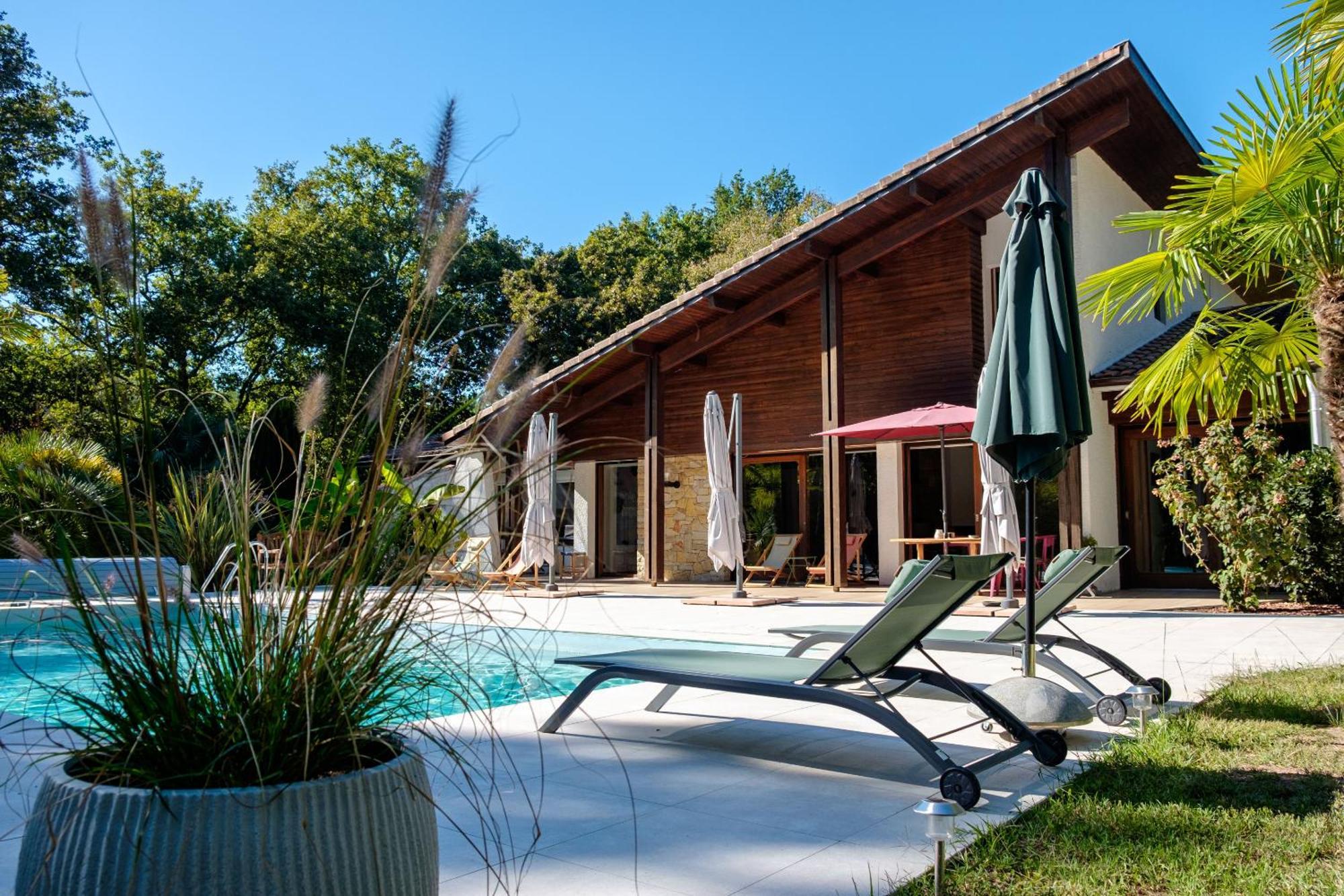 Parc De L'Aiguade Bed & Breakfast Saint-Paul-les-Dax Exterior photo